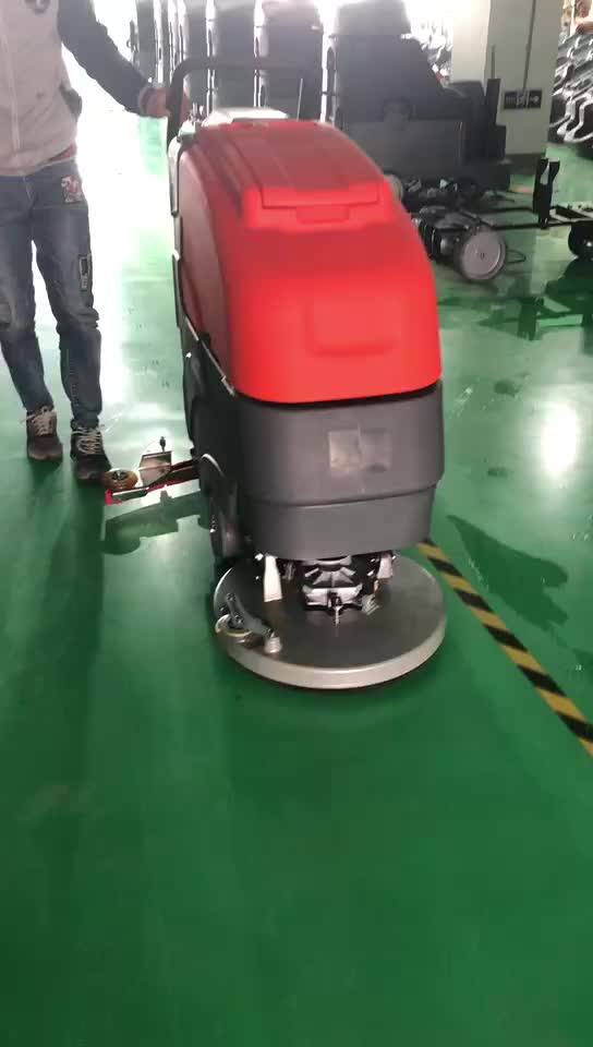 High Quality Concrete Scrubbing Machine Easy Operated Auto Scrubber
