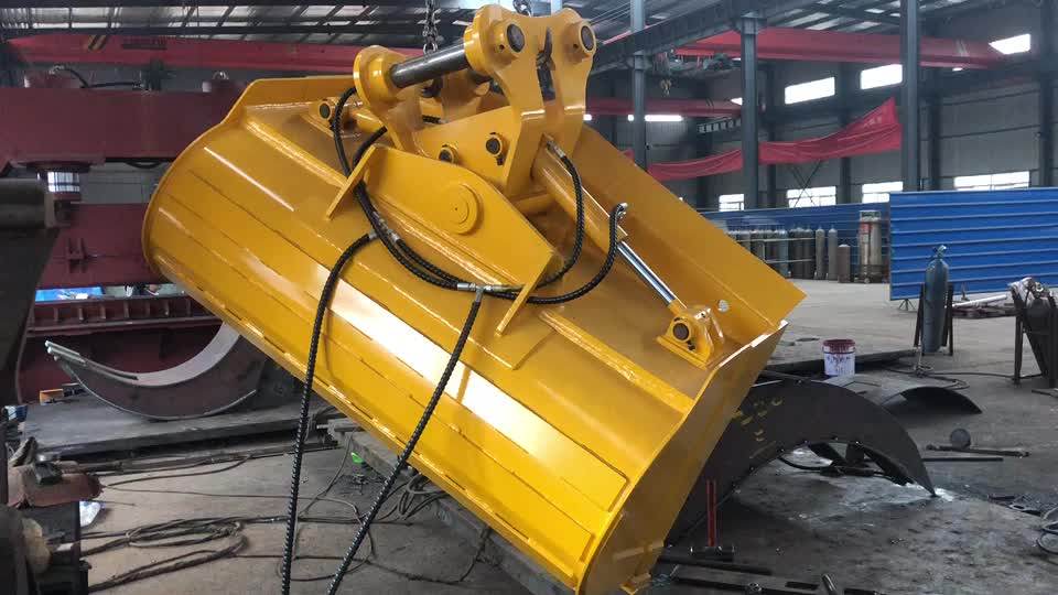 Rsbm Wrist A Twist Excavator Tilt Bucket With Double Cutting Buy Tilt