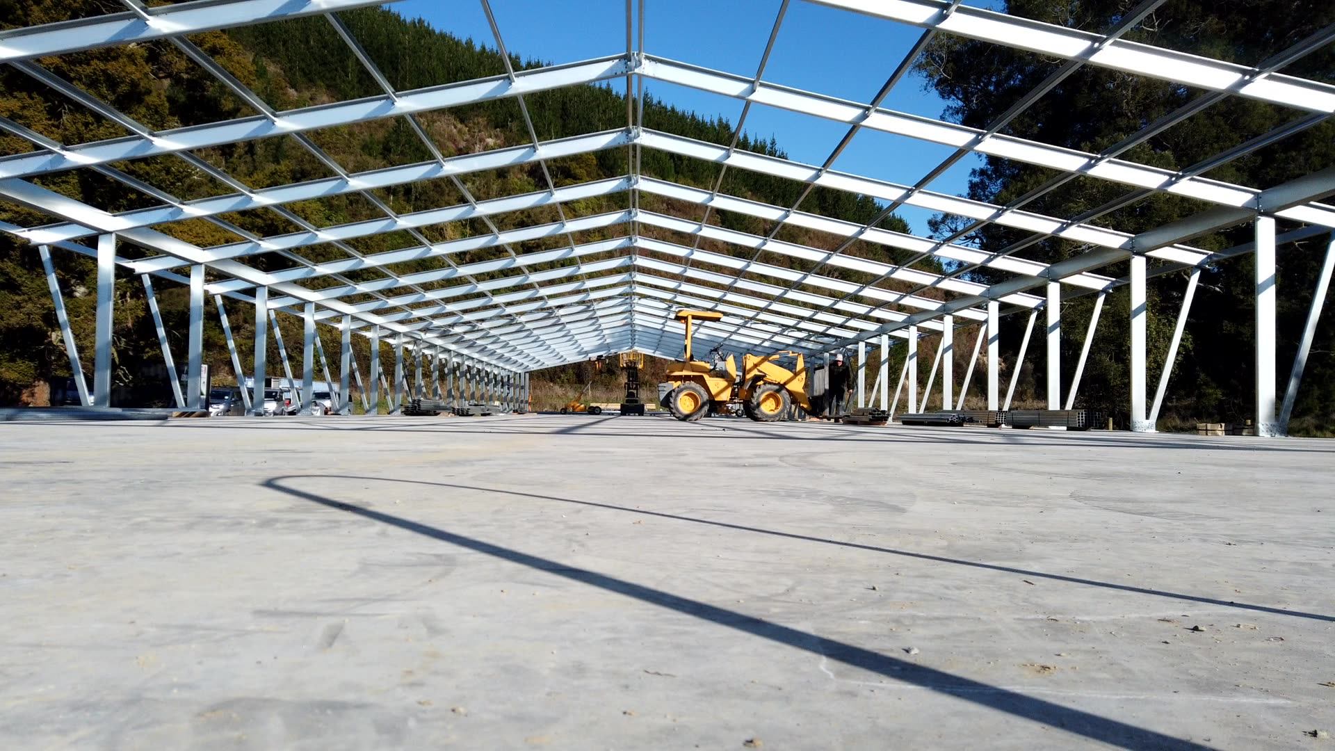 European Single Or Double Storey Custom Made Lightsteel Prefabricated Poultry Houses For Climate