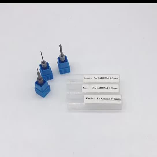 Amann Girrbach Ceramill Motion 2 Dental Zirconia Milling Burs with Dlc