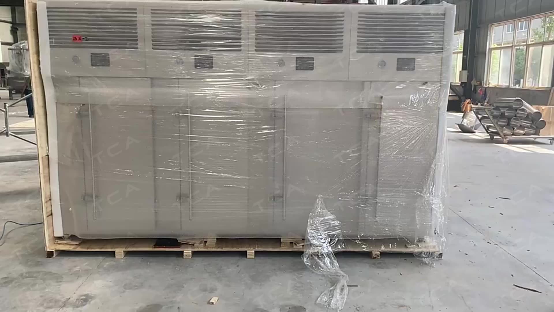 Aicn Blast Belt Iqf Tunnel Freezer Small Iqf Fish Iqf Freezing Machine