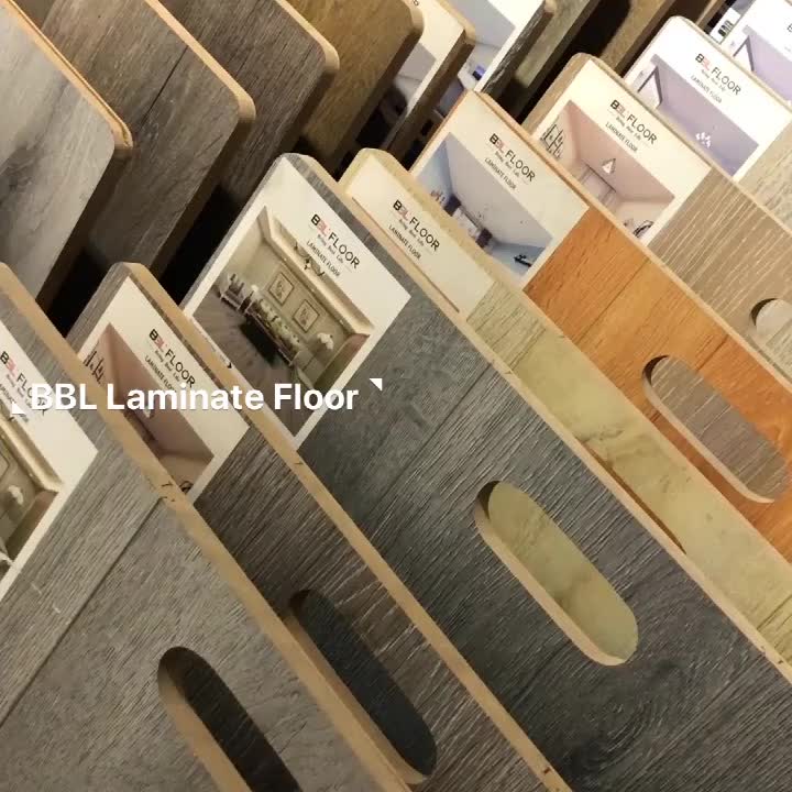 Drop Lock Matt Wood Grain Surface Laminate Wood Flooring ...