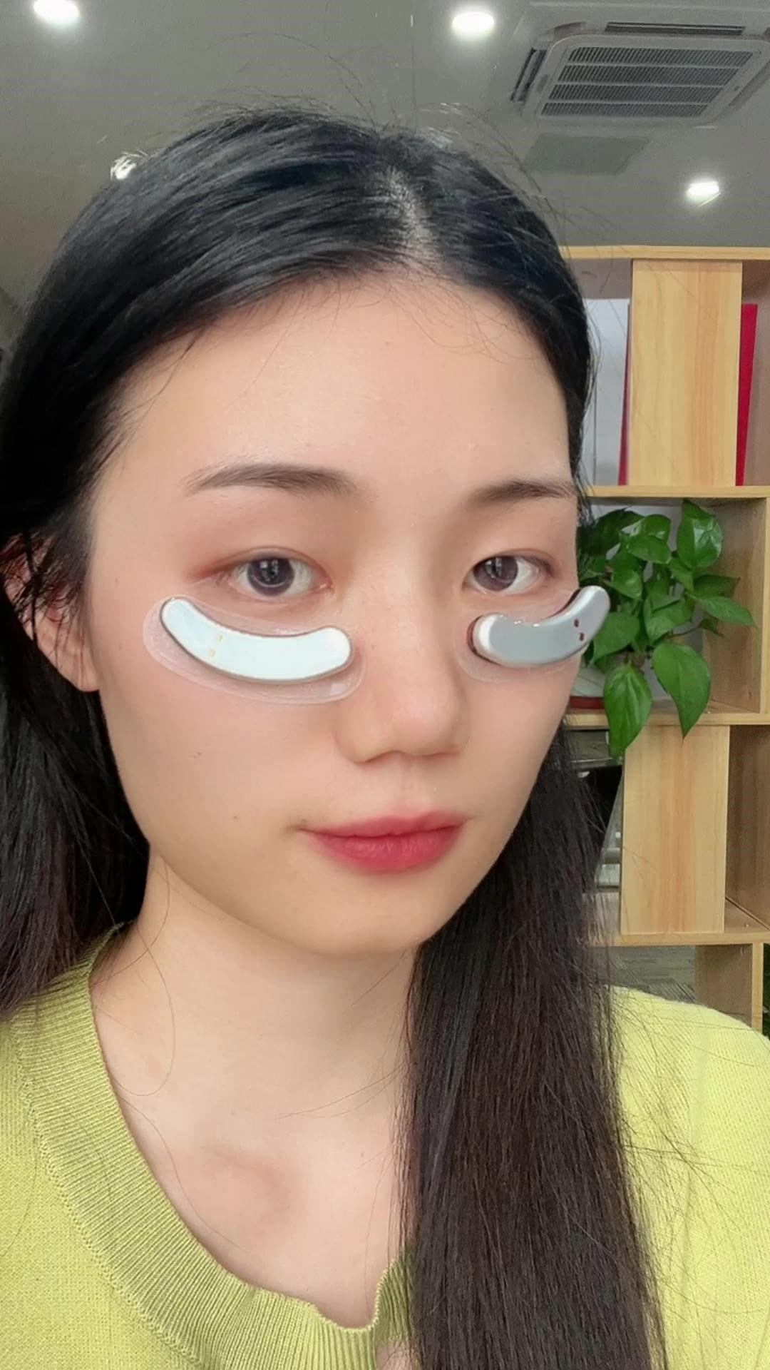 Electric Portable Ems Red Light Therapy Massage Led Eye Patch With