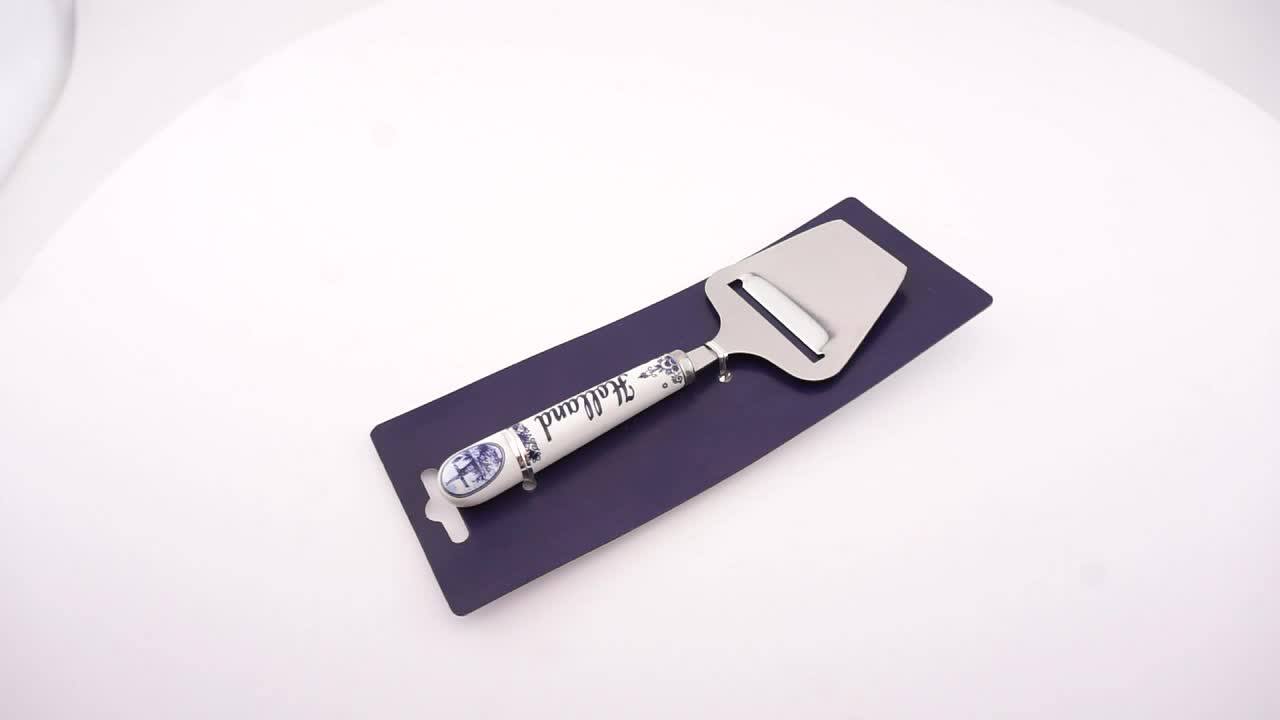 3pcs Porcelain Handle Cheese Knife And Cheese Plane Set Buy Cheese