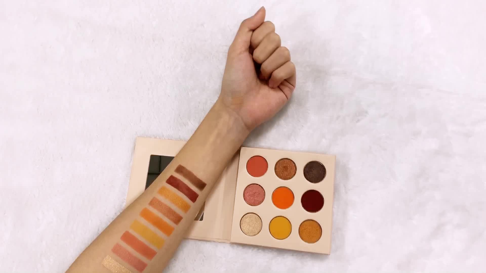 Download 2020 Eyeshadow Palette Matte Mingle 9 Colors Nude Eyeshadow Beauty Palette - Buy Palette De ...