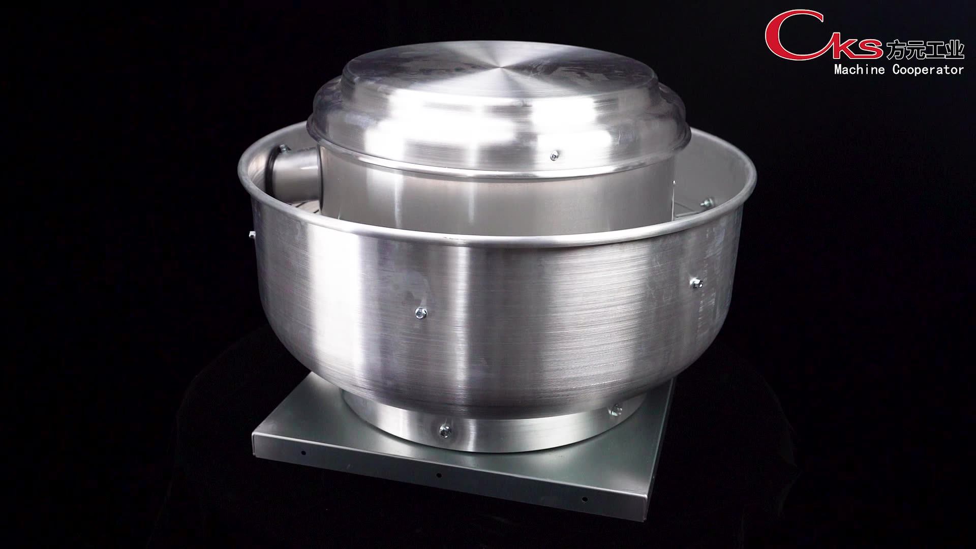 Upblast Roof Fan Kitchen Hood Blowers Grease & Smoke Exhaust Fan