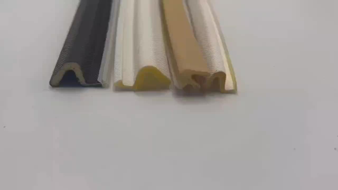 V Shape Weather Stripping Weatherstrip Foam Door Frame Insulation Side
