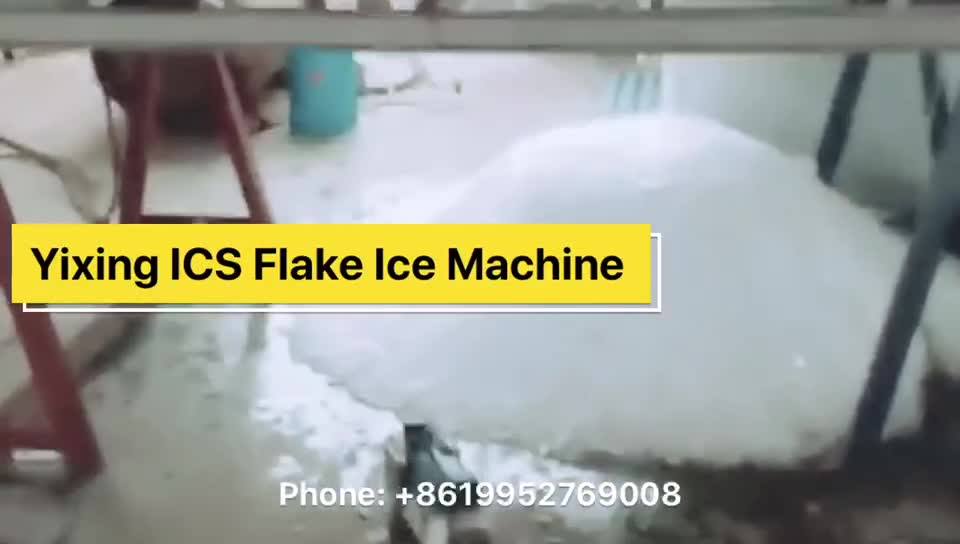 Small Capacity Flake Ice Machine Pure Dry Industrial Flake Ice Maker