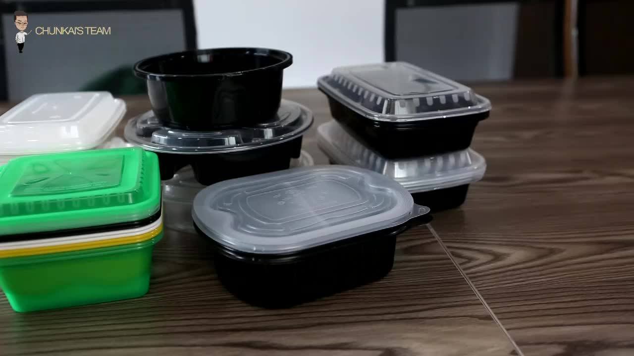 Black Disposable Airtight Food Storage Container Buy