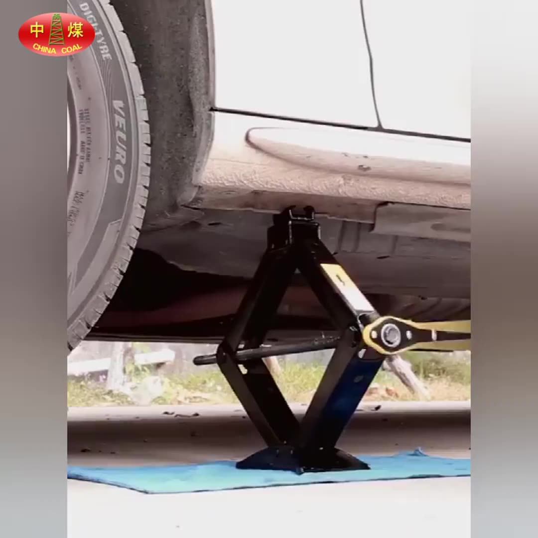 Electric Car Jack Scissor Air Jack With Electric Impact Wrench