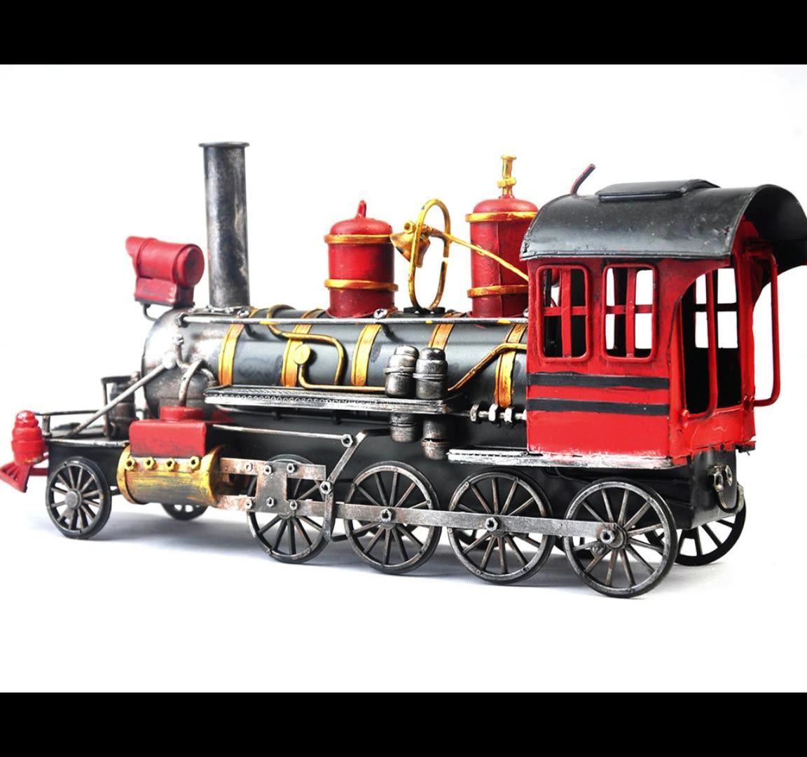 Retro Model Steam Engine Train Mini Metal Train For Sale Iron American