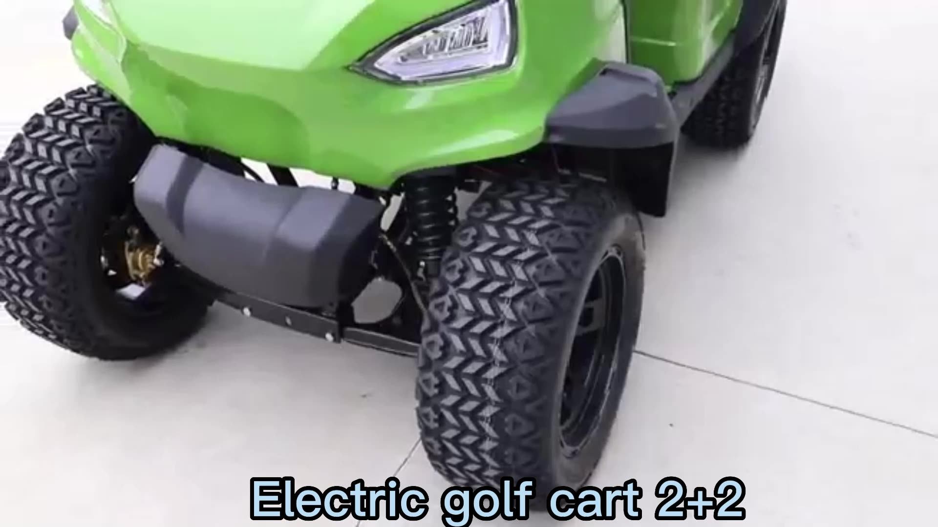 Off Road 14 Seater Electric Utility Golf Cart Good Quality Battery