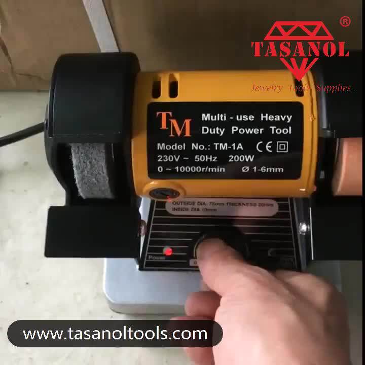 High Quality Lapidary Machine Jewelry Bench Lathe Grinder Mini Bench