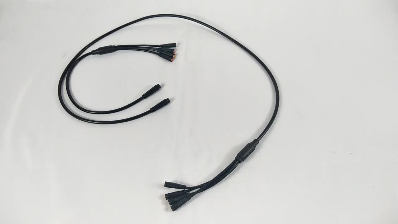 Electric Bike Signal Cable 1T4/1T5 - 150cm Controller To Display & Throttle Connector