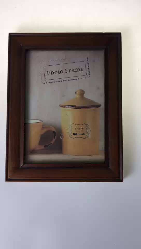 Black Mdf Photo Frame Backboard Picture Photo Frame For Office Desk