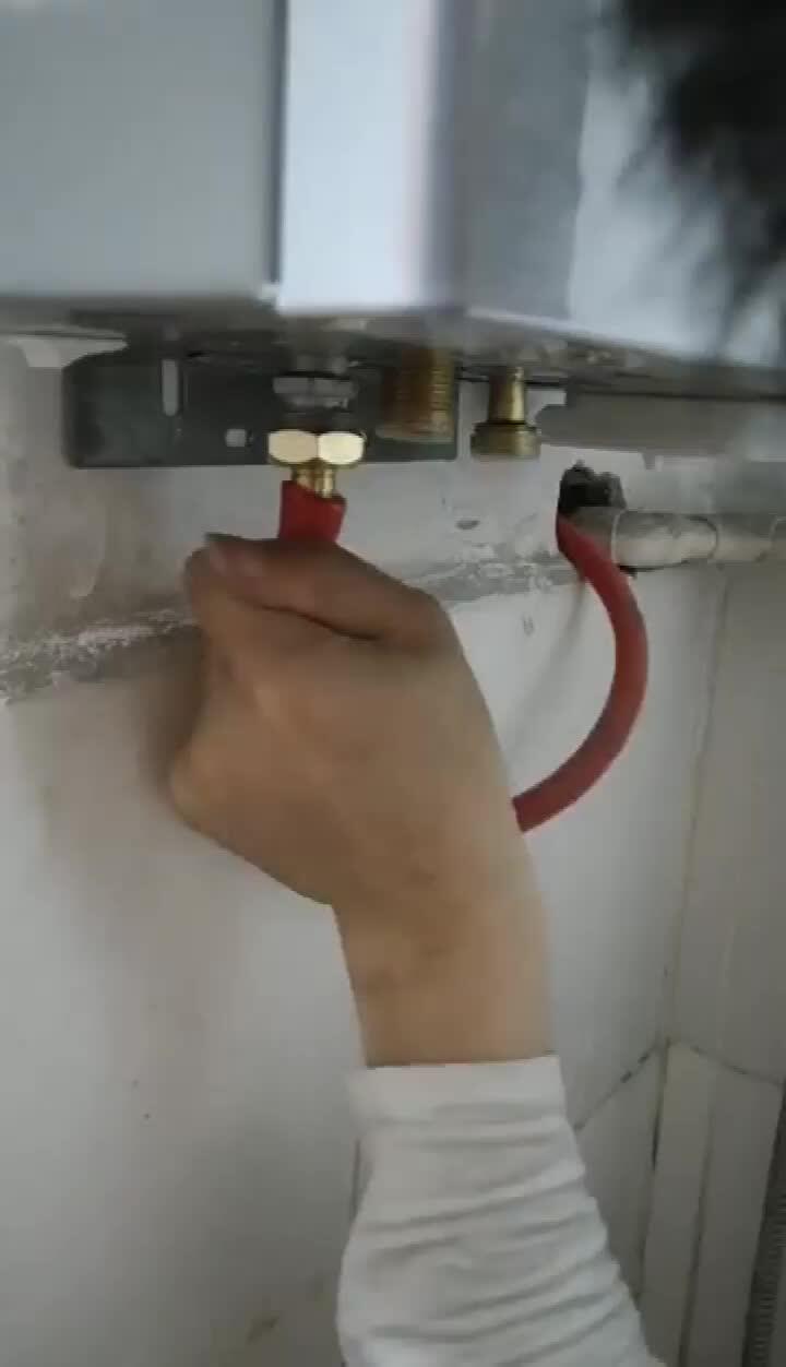 12l Natural Gas Hot Water Heater Wall Mounted High Pressure Automatic Instant Heating Gas Water