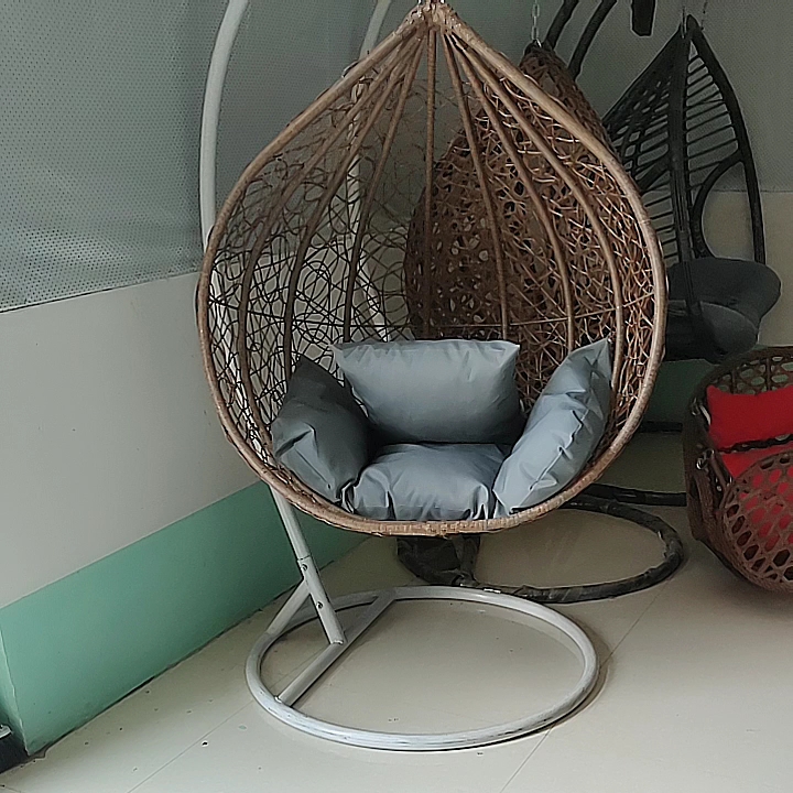 Factory Direct Low Price Egg-shaped Two-seater Hanging ...