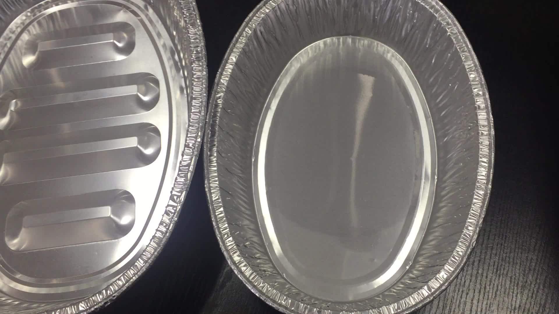 Disposable Roasting Aluminium Foil Turkey Pan Round Aluminum Foil Pan
