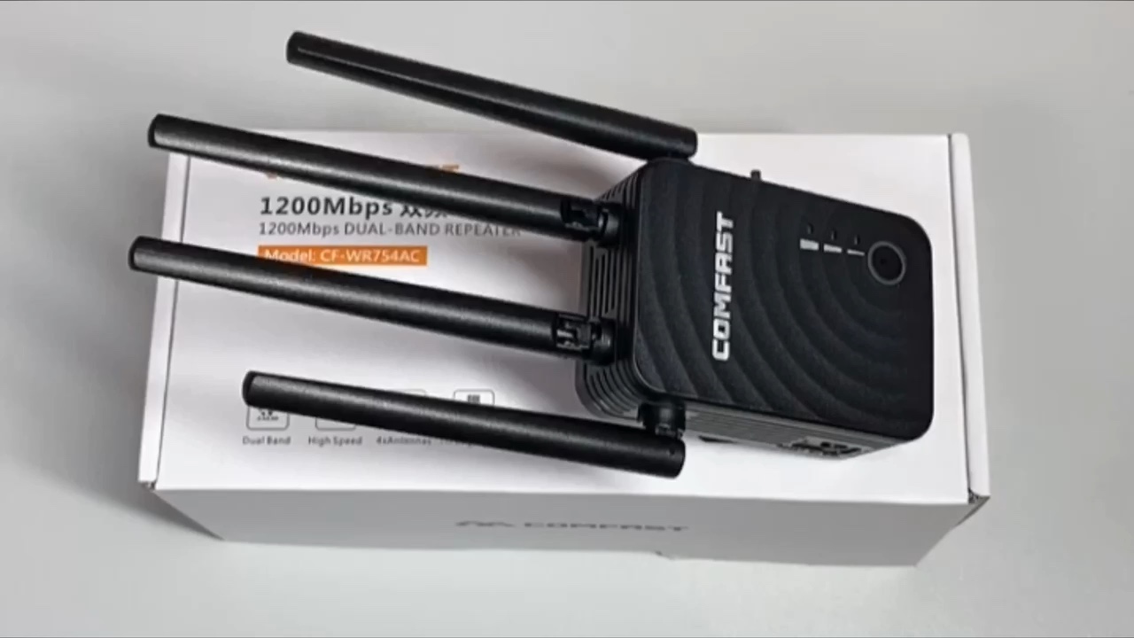 Comfast 5.8ghz Wifi Router Comfast Cf-wr754ac 1200mbps Wifi Booster ...