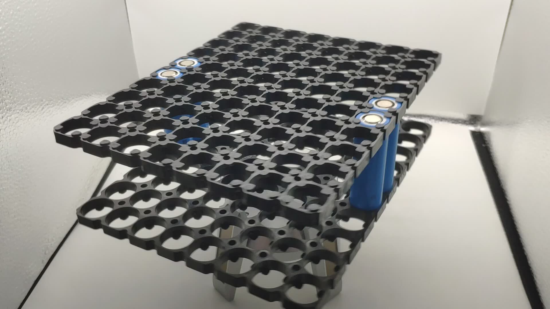 8s10p Lithium Battery Pack Holder 10s8p 18650 21700 32650 Battery Cell Holder Bracket 32650