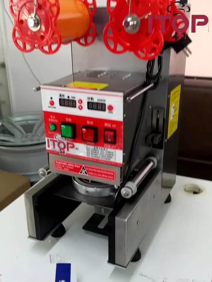 High Quality Automatic Induction Plastic Cup Sealing Machine Cup Sealer