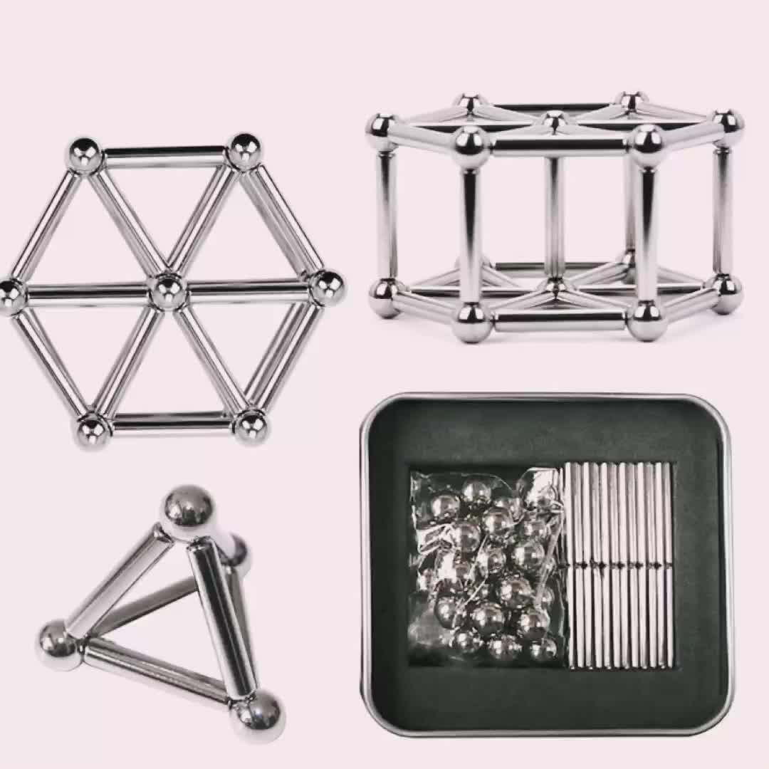 Rods And Stainless Balls Children Toys Buy Neodymium