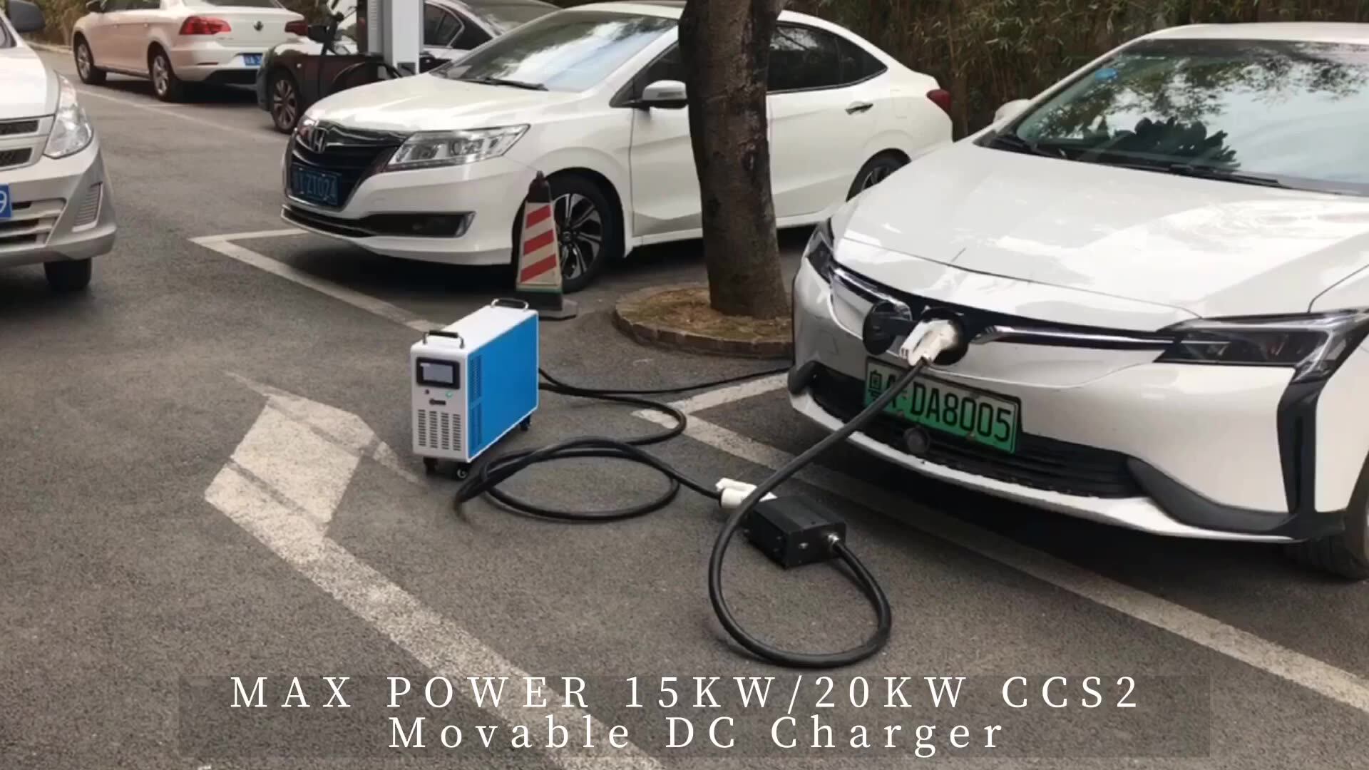 Dc Fast Ev Charger Chademo Ccs Gb/t Outdoor 7kw Vehicle Car Electric