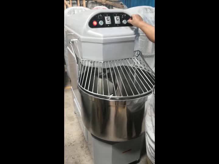 25kg Bread Spiral Dough Mixer Parts Used Commercial Dough 25kg Spiral