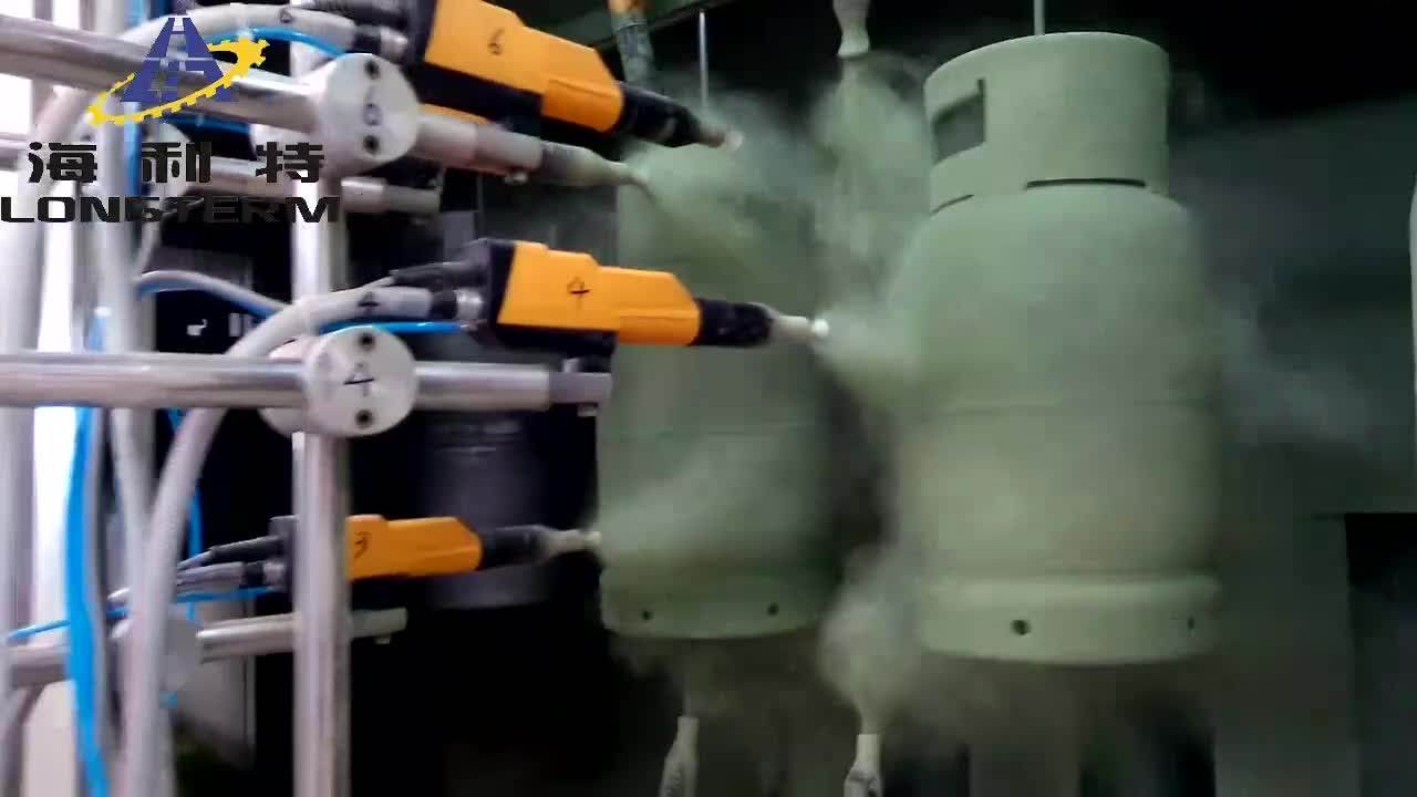 Automatic Powder Coating Line / Environmental Protection Electrostatic