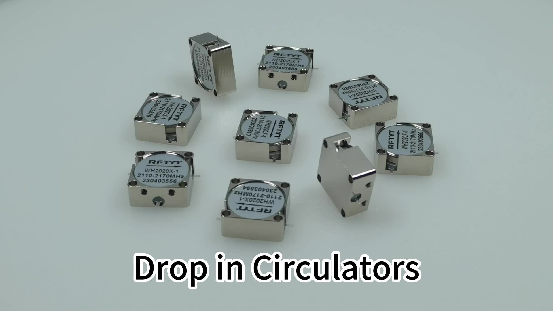 Rftyt Wh1313t Custom 60w 1.2 6.0 Ghz Vhf Circulating Rf Ferrite Drop In Circulator Buy Tab