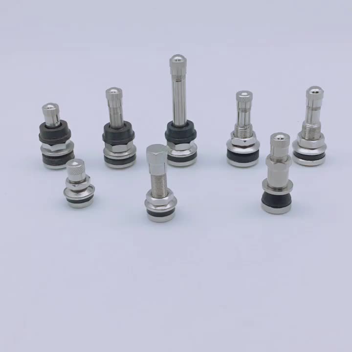 Wheelsky high performance clamp in nickel plated metal tubeless car