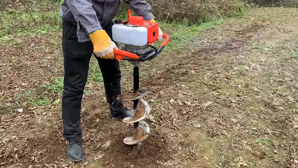 2018 Hand Post Hole Digger/tree Planting Digging Machine/earth Auger For Sale Buy Earth Auger