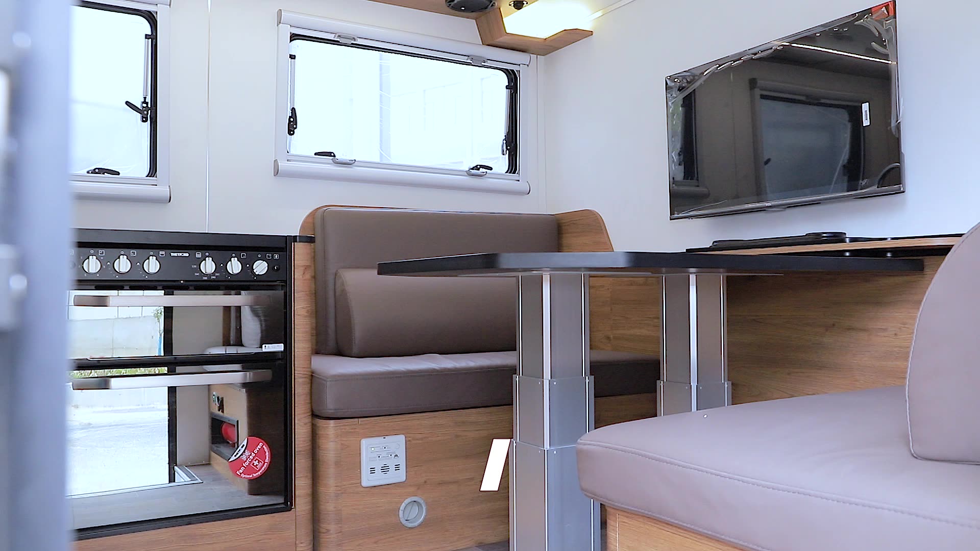 Offroad Off Road Pop Top Hybrid Caravan Camper Trailer With Shower Side