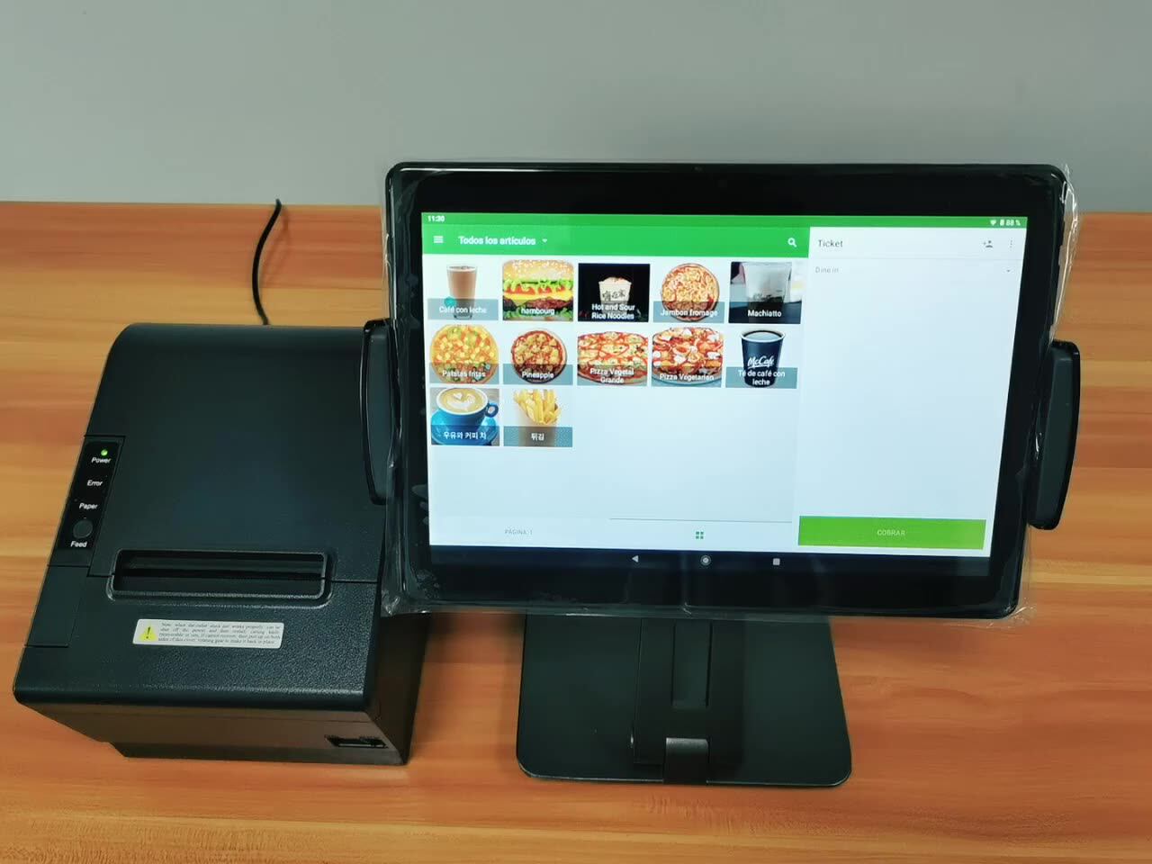 Tablette De 10 Pouces Caisse Enregistreuse,Système De Caisse