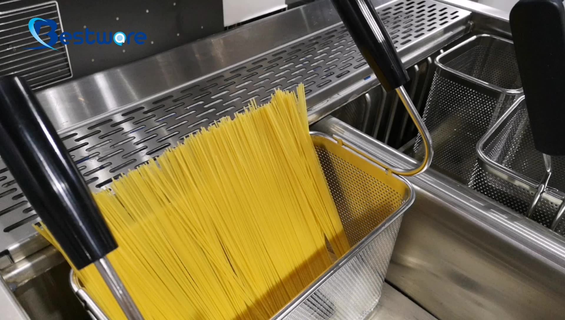 Kitchen Cooking Wire Noodle Mesh Perforated Stainless Steel Pasta