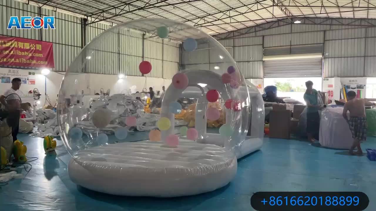 Transparent Inflatable Bounce Bubble House Fun Dome Bubble House With