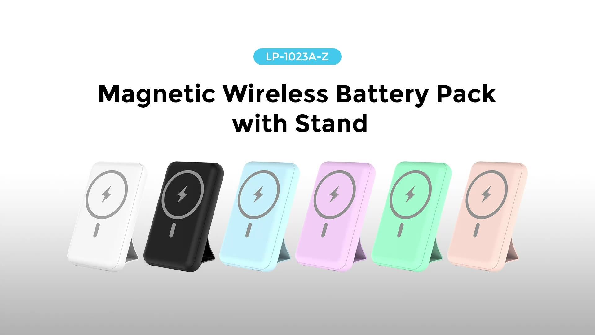 Bluetimes 10000mah Portable Power Bank With Stand Foldable