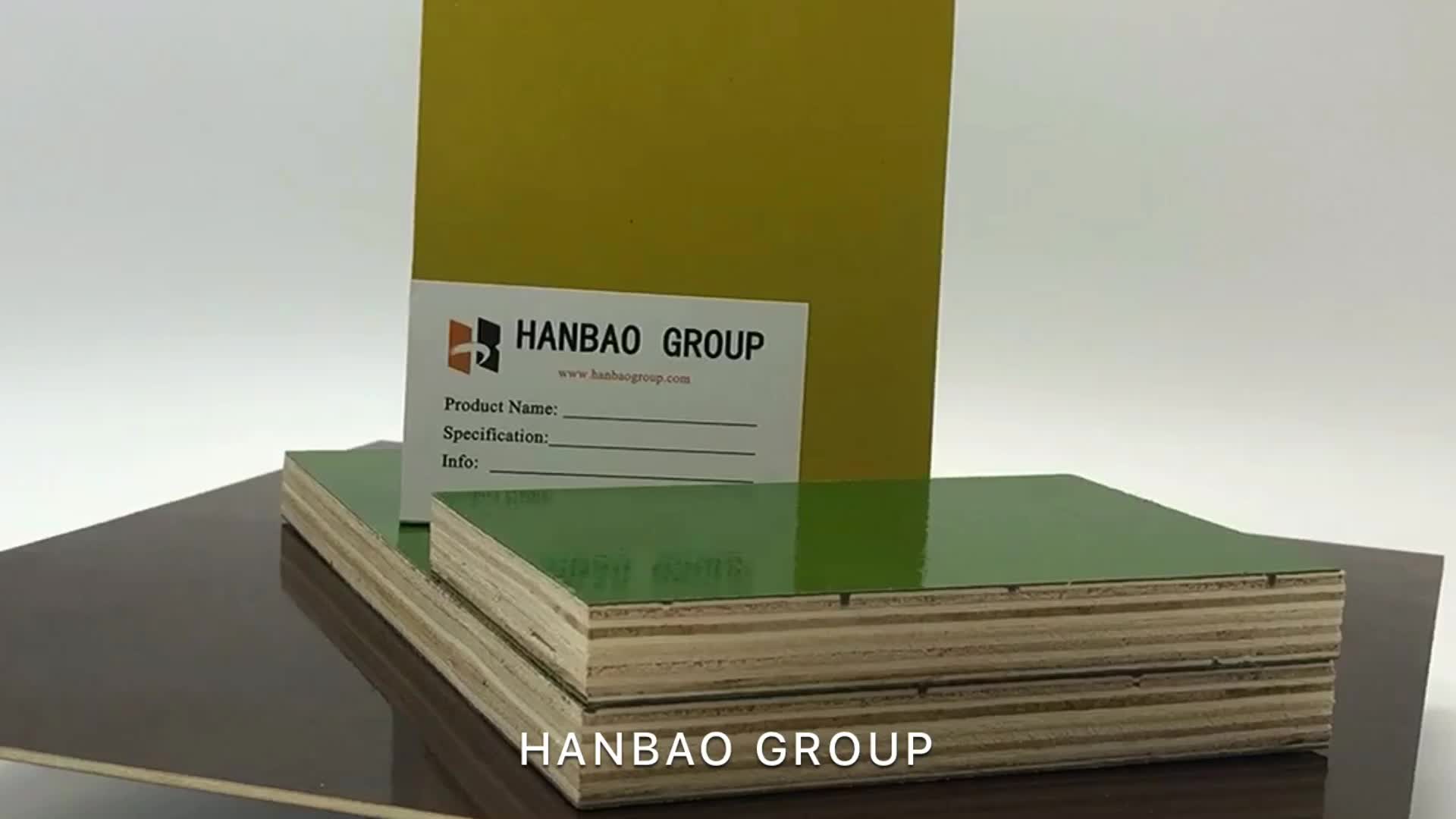 18mm Waterproof Plastic Shuttering Formwork And 4x8 Pvc Board For