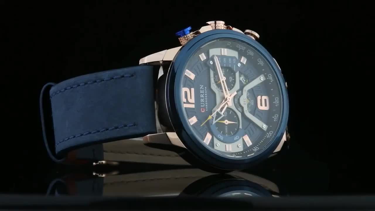Curren 8329 Watch Men New Hot Waterproof Chronograph Watches Men Wrist ...