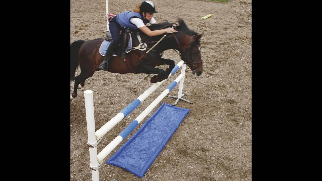 High Quality Pvc Water Jump Trayliverpool Horse Jump Water Mat Flexy Jump Mat Buy Water Jump