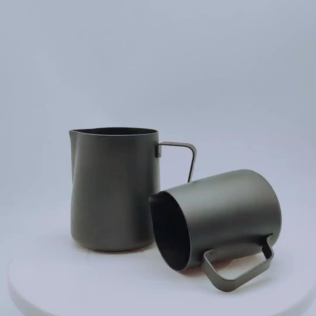 High Quality 1001000ml Stainless Steel Milk Jug Frothing Cup Metal