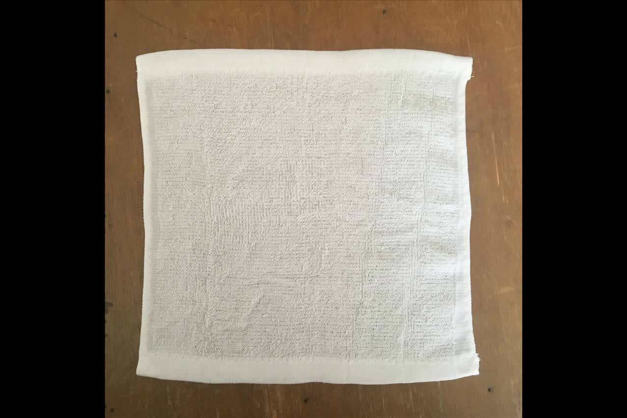 Cotton White Disposable Face Towel With Paper Band Pack Buy
