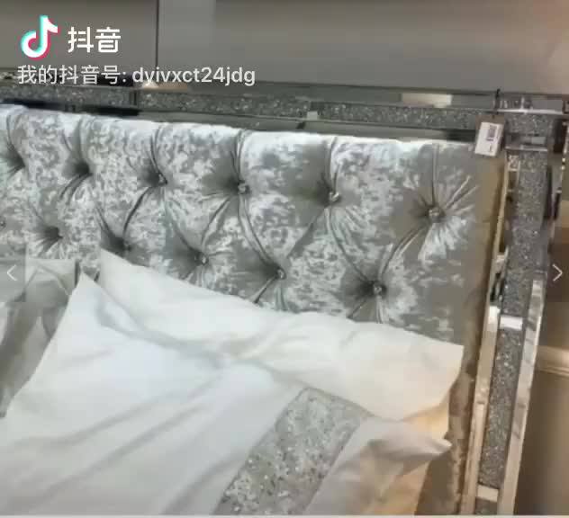 New Design Classic Low Price Twin Mirrored Bed Buy Twin Bed,Classic