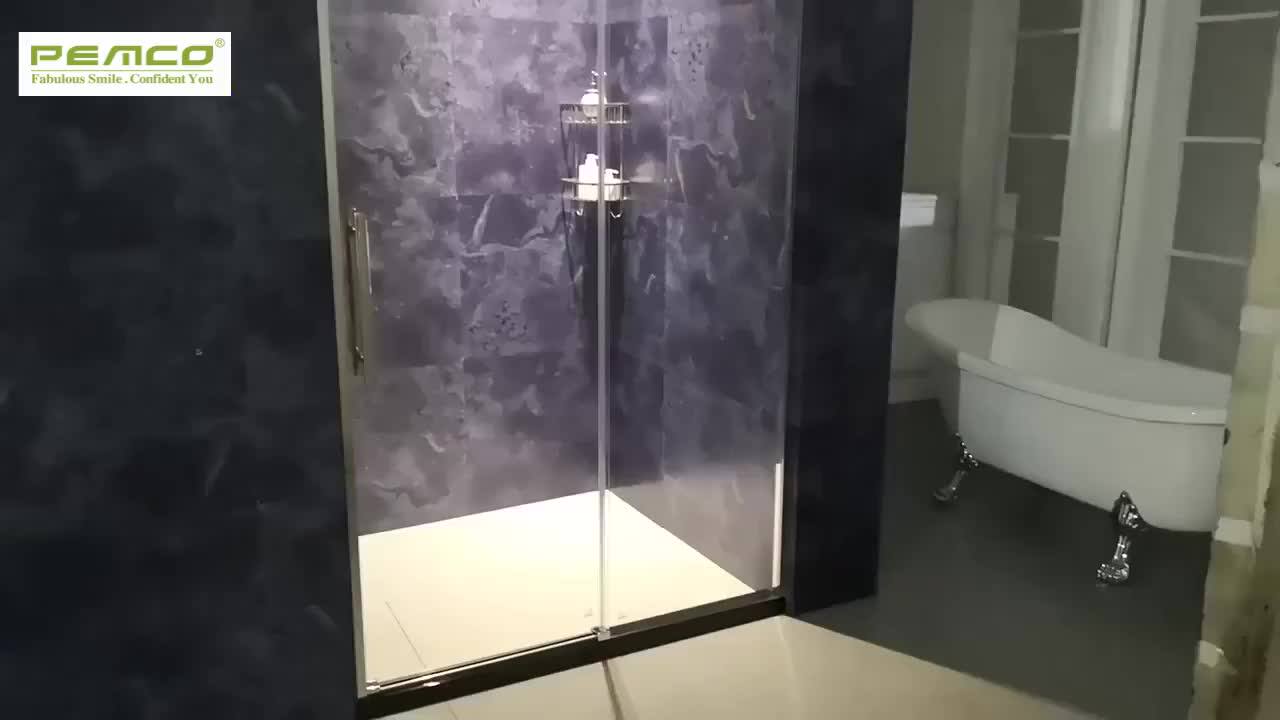 Stainless Steel Sliding Open Style Frameless Shower Enclosure Buy
