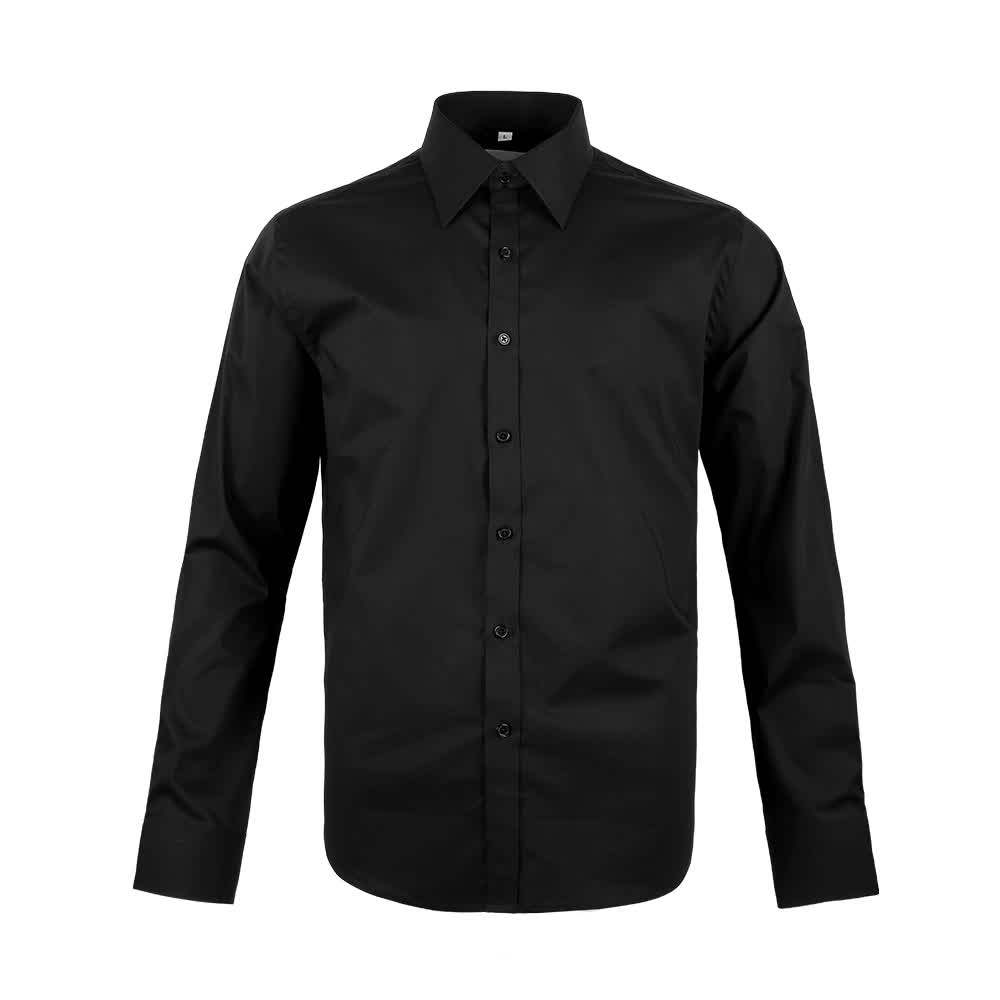 Classic Black Dress Men Shirt Buy Fancy Dress Shirt,Slim Fit,Latest Shirt Designs For Men
