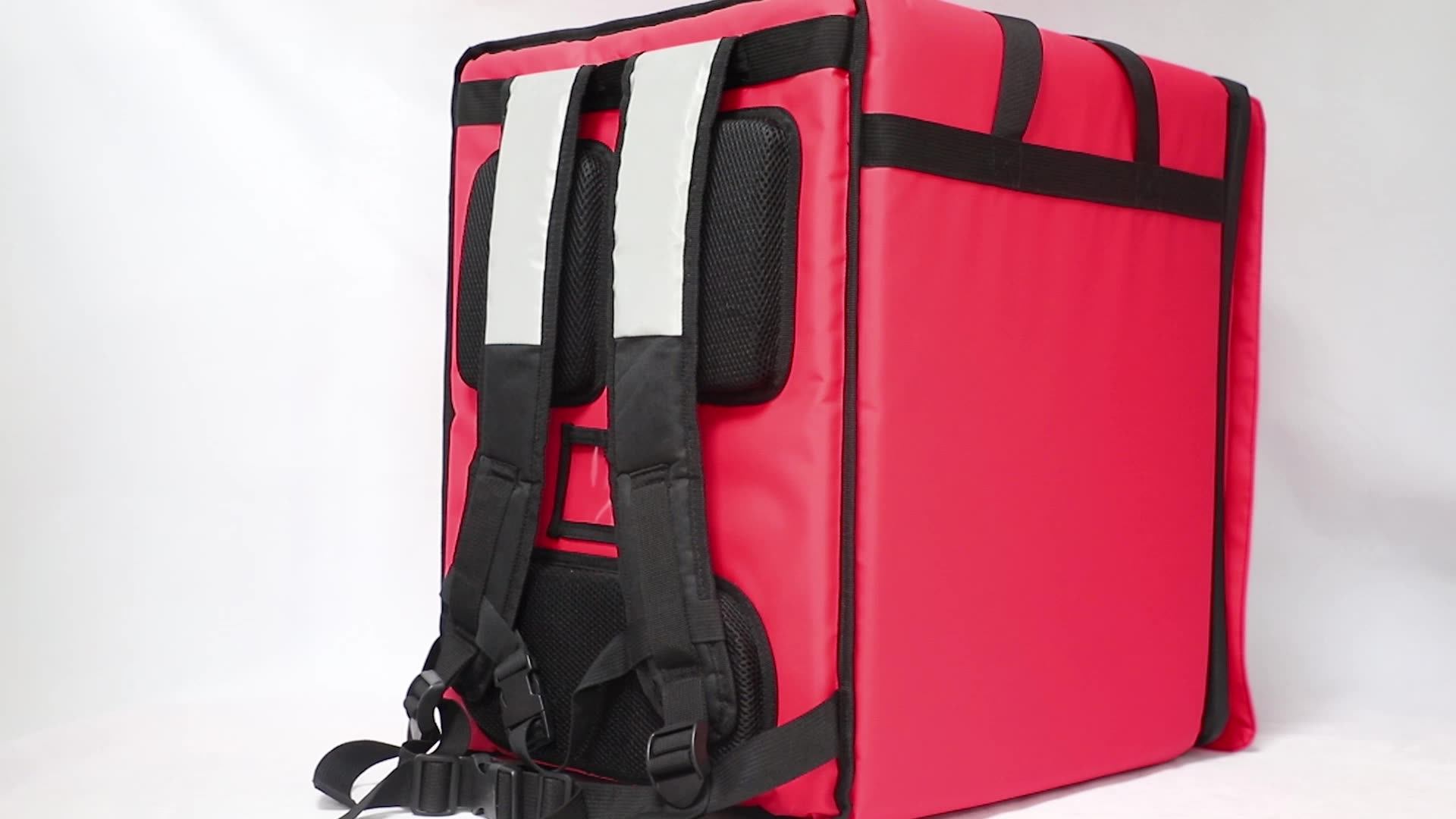 Insulated Food Delivery Bag Thermal Pizza Delivery Rucksack Cooler Box