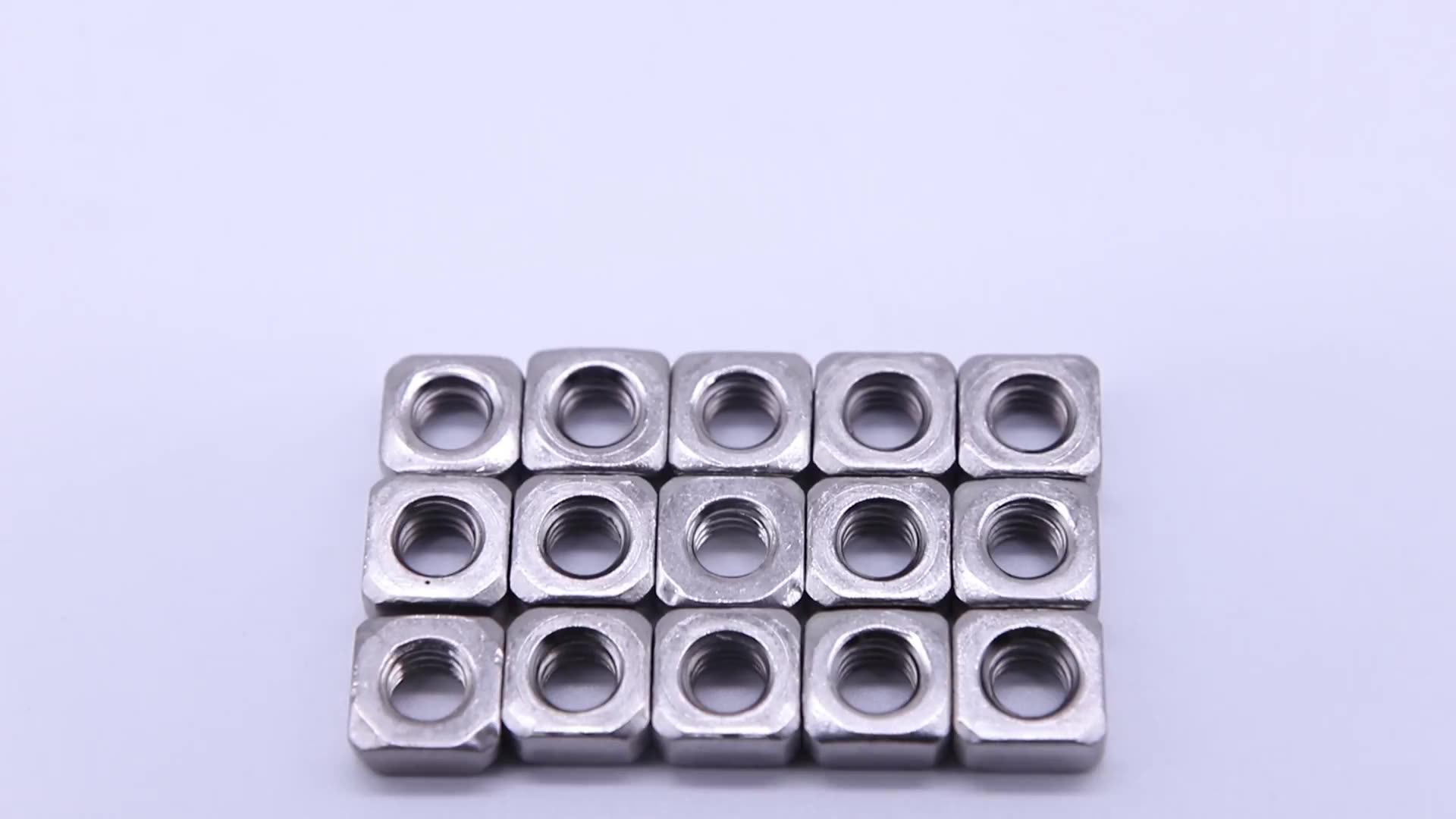 M6 Nickel Square Hole Cage Nut (1421cnb Series) Hammond Mfg. Buy