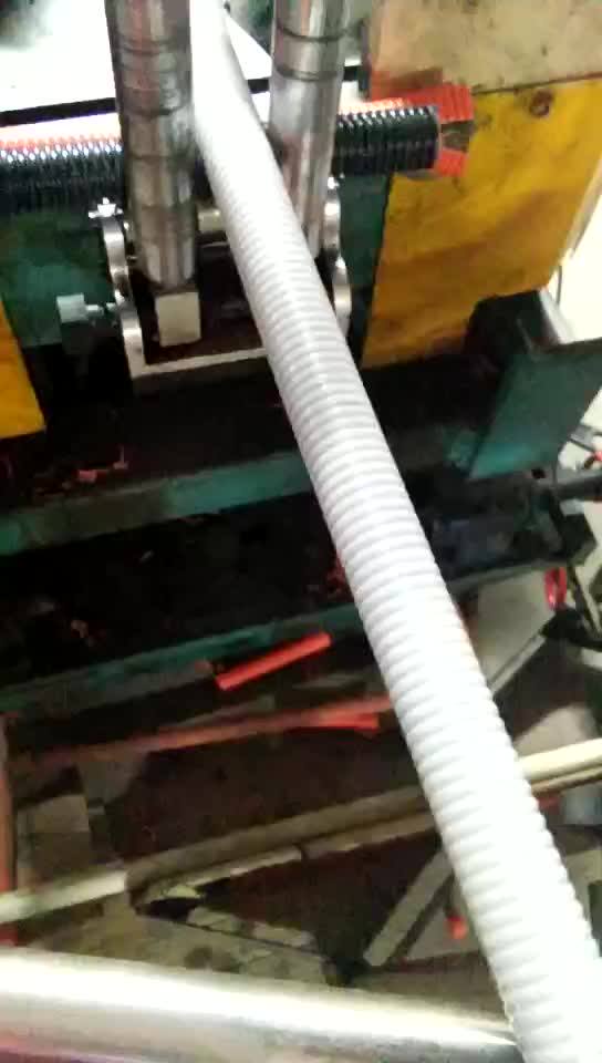 Cheaper Pvc Corrageted Tube 20mm 25mm White Plastic Flexible Pipe