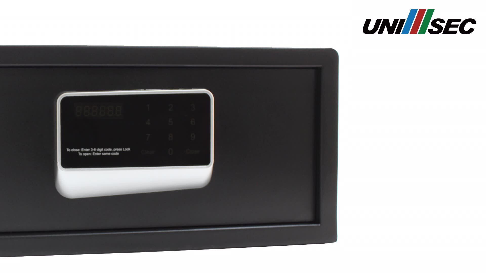 3.uss2042dfslt(4) Soft Real Touch Motorized Electric Locks Safe Box