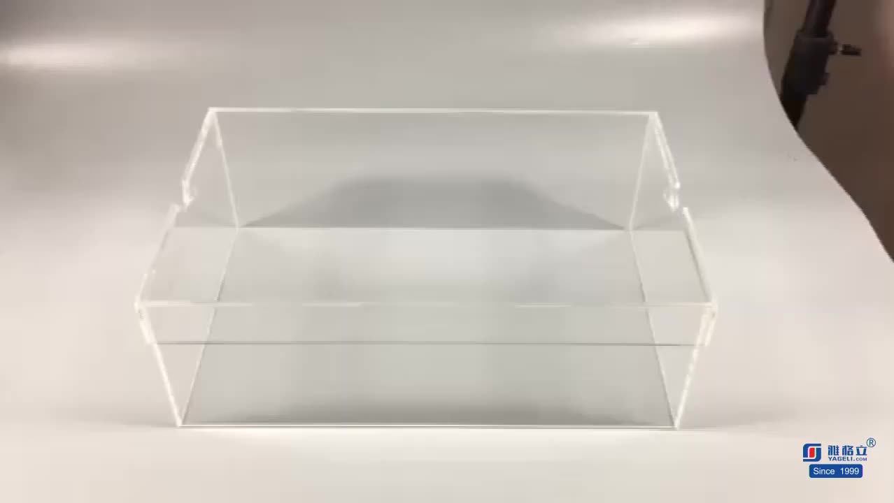 Good Quality Clear Acrylic Shoe Storage Box Plexiglass Shoe Display Box